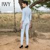IWY/蓝色七分袖西服套装CP117 商品缩略图8