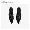 westory2020春季新款时尚深口尖头细跟高跟鞋女W20AM51031 商品缩略图2
