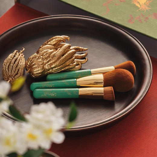 鹤禧觉色故宫描金美妆刷套装 商品图8