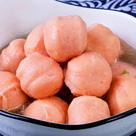 冷冻鲜虾丸500g袋火锅食材