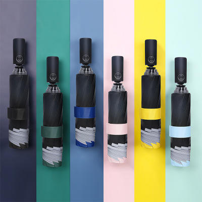 自动开合，夜间反光！【反向晴雨伞】反向收伞不滴水 拒水效应 加固伞骨 抗10级大风 商品图2