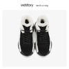 westory加绒厚底运动高帮老爹鞋女2019冬季新款ins超火W29DS80401 商品缩略图3