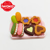 IWAKO学生甜品系列橡皮擦 日本进口趣味拼装仿真造型多款式法式甜品饼干儿童手账文具礼物文创 商品缩略图1