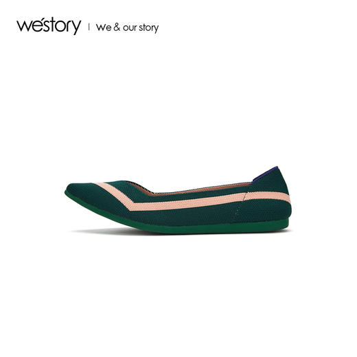 westory2019秋季新品时尚撞色单鞋女休闲舒软W29CE70451 商品图2
