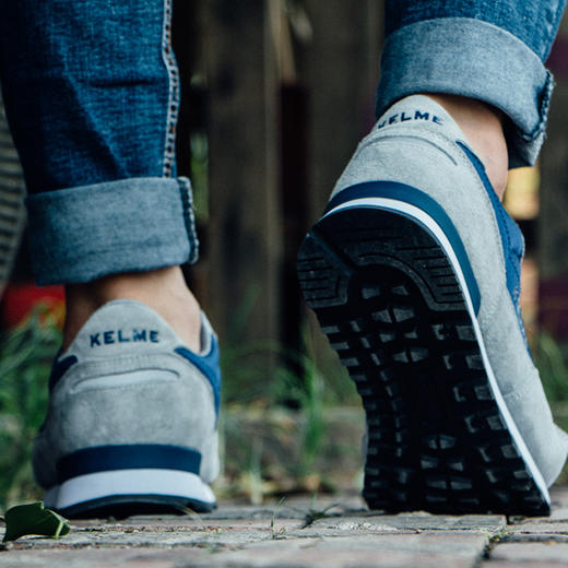 KELME卡尔美运动休闲鞋男 轻便透气跑步鞋减震耐磨休闲复古跑鞋 商品图4