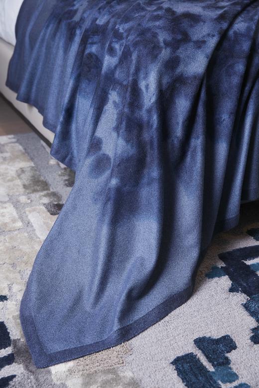 彩凌染平纹羊绒毯 SJF92P603A 商品图3