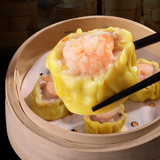 【冷冻】广式虾肉烧麦300g/袋 10个装 - 暄贻优鲜