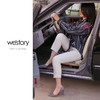 westory西式婚鞋细跟亮片鞋格利特尖头高跟鞋W281E50391 商品缩略图2