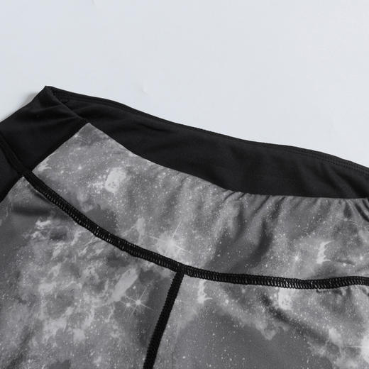 卡尔美运动裤女士跑步长裤星空训练健身裤速干紧身瑜伽裤 商品图1