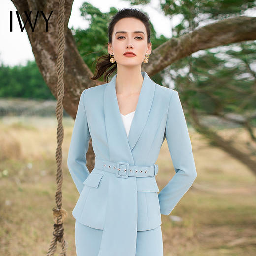 IWY/蓝色西服套装CP1788 商品图8