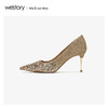westory2020春季新品婚鞋西式尖头高跟鞋女细跟W20AE51511 商品缩略图3