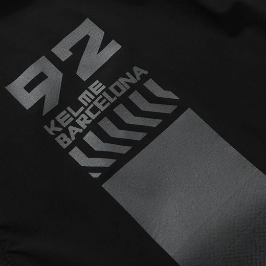 Kelme 卡尔美 速干防风卫衣新款男士运动风衣综合训练男梭织外套 商品图2