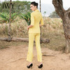IWY/黄色五分袖西服套装CP9175 商品缩略图6