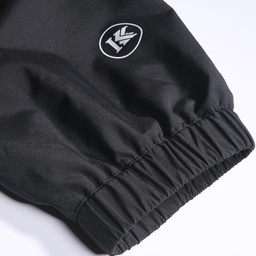 卡尔美春秋款运动外套男立领复古宽松蝙蝠袖风衣3683102 商品图3