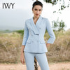 IWY/蓝色七分袖西服套装CP117 商品缩略图2