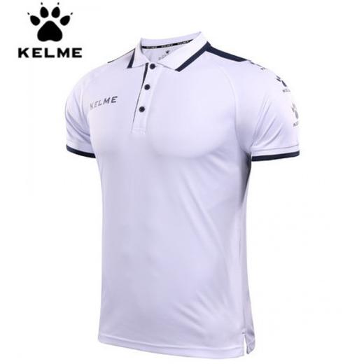 KELME卡尔美男子速干反领短袖健身训练上衣复古运动POLO衫 商品图1