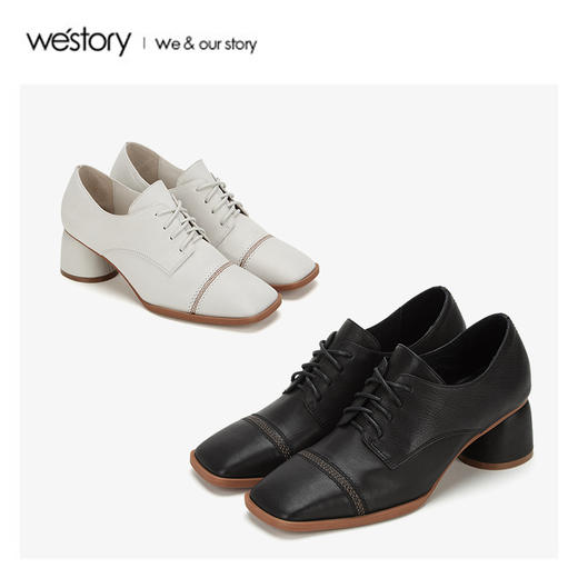 westory2020春季新款时尚休闲单鞋女W20AM51001 商品图4