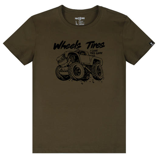 喜欢越野的游戏硬派个性卡通效果春夏短袖圆领T恤休闲户外体恤 商品图7