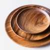 实木圆形托盘 水果盘宝宝吃饭餐盘相思木盘子 商品缩略图0