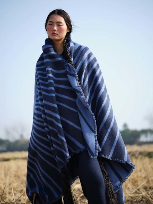  穹顶提花羊绒毯 SJF92P607N 商品图0