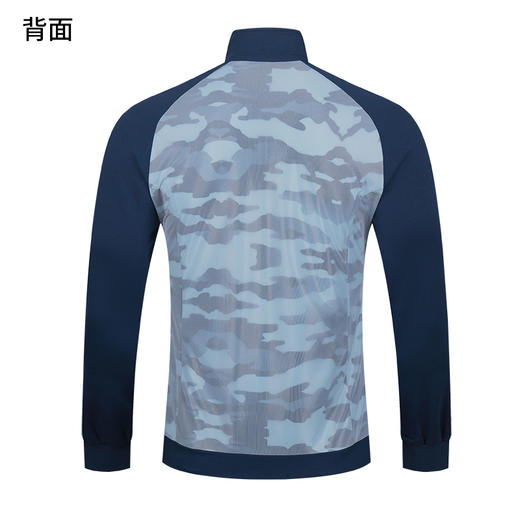 卡尔美情侣运动休闲夹克男女透气训练外套迷彩跑步拉链开衫 商品图1