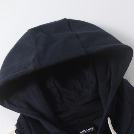 卡尔美男士卫衣连帽套头衫长袖休闲男装上衣侧口袋运动外套 商品图3