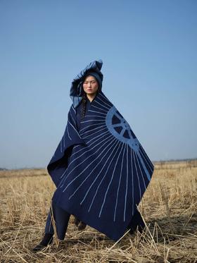 穹顶手工毛毡披肩 SJF92P610N