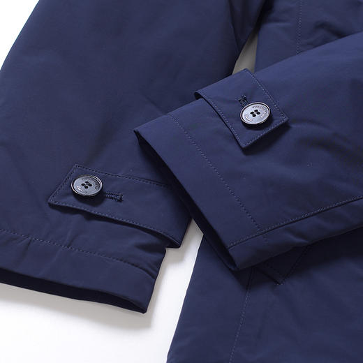 YvesFigarau伊夫·费嘉罗秋冬男装干部商务休闲时尚舒适翻领羽绒风衣620559 商品图3