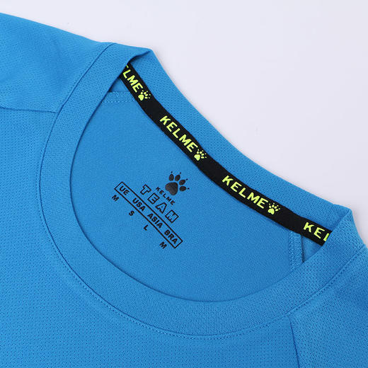KELME 卡尔美 运动T恤速干跑步健身训练服男式透气短袖圆领上衣 商品图2