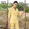 IWY/黄色五分袖西服套装CP9175 商品缩略图2