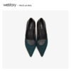 westory2020春季新品尖头浅口高跟鞋女细跟W20AE51521 商品缩略图2