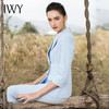 IWY/蓝色七分袖西服套装CP117 商品缩略图5