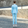 IWY/浅蓝色西服套装201066CP1 商品缩略图8