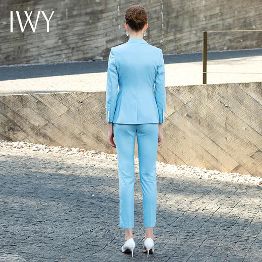 IWY/浅蓝色西服套装201066CP1 商品图8