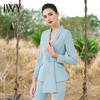IWY/蓝色西服套装CP1788 商品缩略图3