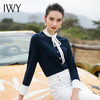 IWY/百搭深蓝色浅蓝色衬衫通勤外穿内搭衬衫 衬衣 B48 商品缩略图4