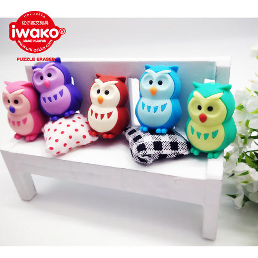 IWAKO学生动物系列橡皮擦 日本进口趣味仿真造型恐龙海洋动物水族馆儿童手账文具礼物文创 商品图2