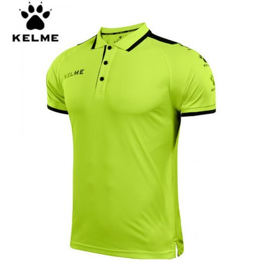 KELME卡尔美男子速干反领短袖健身训练上衣复古运动POLO衫 商品图0