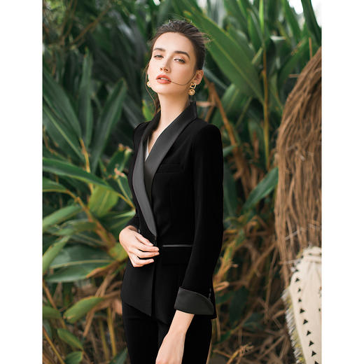 IWY/黑色西服套装CP307黑C8376 商品图4