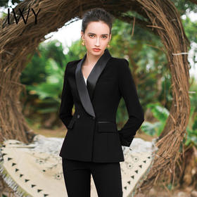 IWY/黑色西服套装CP307黑C8376