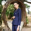 IWY/高圆圆-[完美伴侣]明星同款藏青色西服套装CP369 商品缩略图10