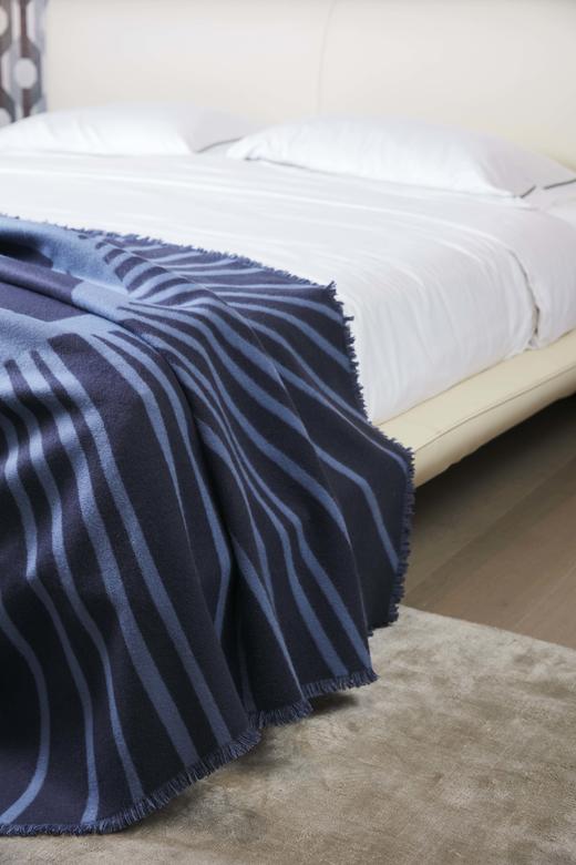  穹顶提花羊绒毯 SJF92P607N 商品图4