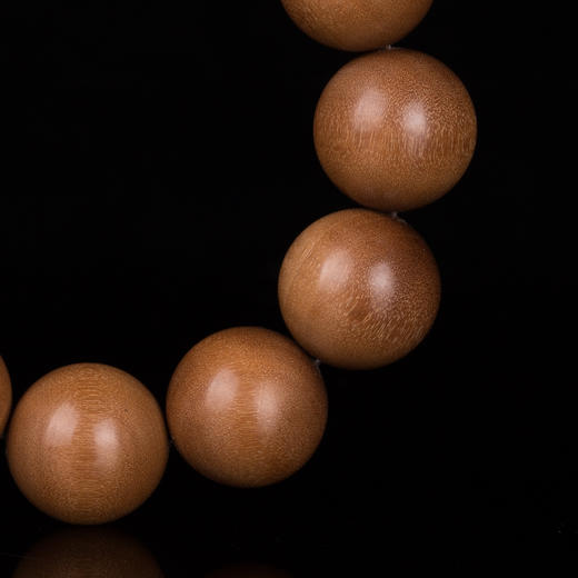 【青山特惠】2.0*12颗 沉水级红肉印度迈索尔正区老山檀手串  L2 商品图7