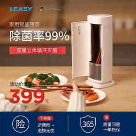 德国LEASY领致刀筷子消毒机家用带烘干小型消毒筷子机全自动烘干筷子盒