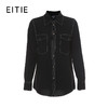 EITIE爱特爱女装春款职业通勤明线装饰显瘦纯色衬衫女上衣6109815 商品缩略图5