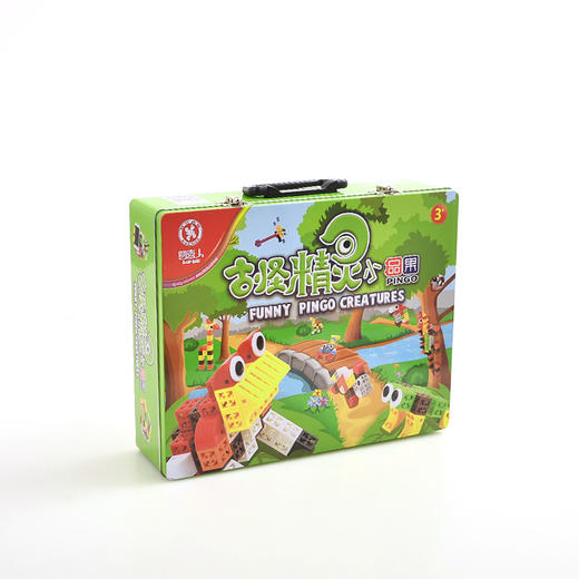 优课库|四喜人古怪精灵小品果 立体3D缤纷品果积木儿童六面拼插益智玩具 商品图2