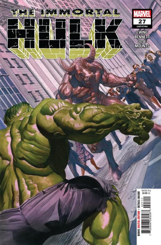 浩克 绿巨人 主刊 Immortal Hulk 001-040（2018）普封 商品图13