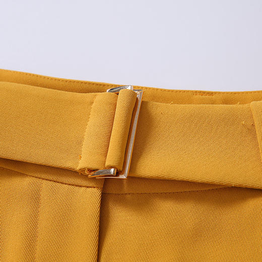 EITIE爱特爱女装春款时尚纯色减龄显瘦职业阔腿直筒裤长裤女6105809 商品图8