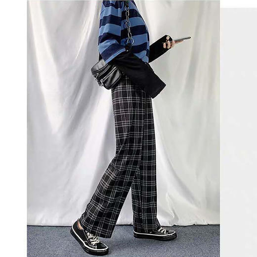 裁缝学苑 AG31女春秋高腰宽松直筒阔腿裤11服装裁剪图牛皮纸样 商品图2