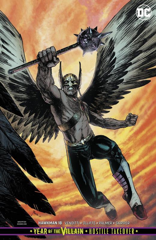 鹰侠 V5 主刊 Hawkman V5 （2018）变体 商品图0